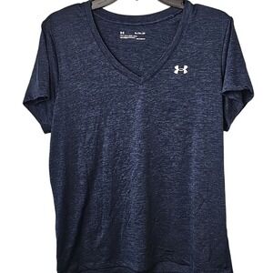 Under Armour Blue Heatgear T Shirt Size XL